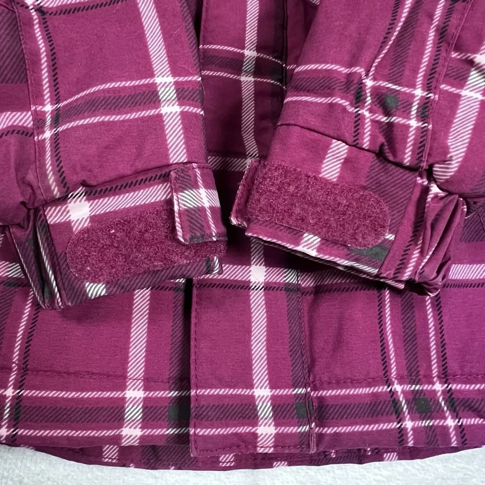 Helly Hansen Toddler Snowboard Ski Jacket Size 86/1 year‎ Pink Plaid Kids